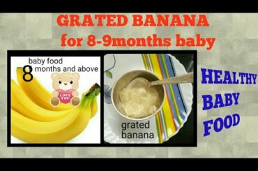 8 months baby food|healthy breakfast||  healthy baby food recipe video || by my cute munchkin