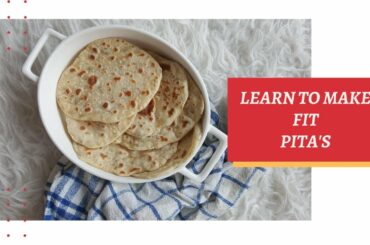 How To Make Healthy Fit Pita (FLAT BREAD)