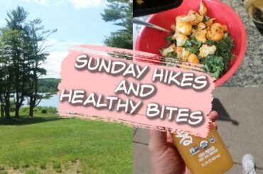 day in the life: sunday hiking and healthy salad recipe