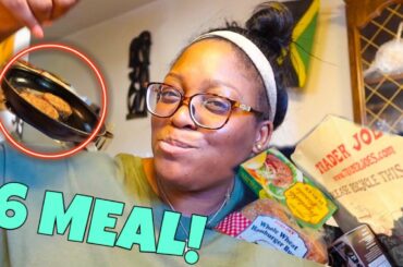 WHAT CAN I GET FOR $10 AT TRADER JOE'S? | This is my $6 Trader Joe's Meal & 45 calorie Dessert