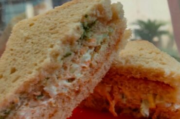 Trio veg Creamy sandwitch/fully healthy/wholewheat bread/homemade cream#healthyshealthyrecipes