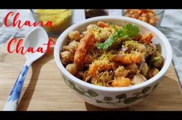 Chana Chaat Recipe//Chana Masala//Healthy Salad