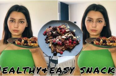 3 Healthy Snack Ideas you NEED to try | easy&tasty