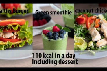 Wthat I Eat in a Day 1100 kcal / Intermediate Fasting / Gluten, Sugar, Lactose Free