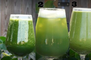 3 DETOX SMOOTHIE RECIPES | EASY & HEALTHY SMOOTHIES | Chef Ricardo Cooking