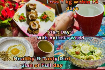 Healthy Diet plan Day 1 / Life changing recipes / Weight loss recipes / Mission weight loss