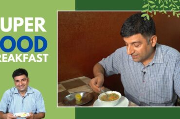 5 Healthy Breakfast i have at home | Poached Egg, Lemon Vegetable Oats