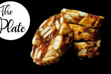 Dates biscuit roll recipe | Easy and healthy snack | The Plate