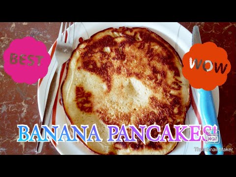 Banana Pancake Recipe/Healthy Recipes/Eggless Banana Pancakes/THEE KAHAVIZA Banana Pancake Recipe/Healthy Recipes/Eggless Banana Pancakes/THEE KAHAVIZA