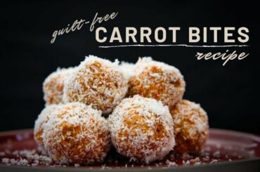 Low in Calorie Highly Good in Taste | No Bake Carrot Bites Recipe