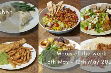 MEALS OF THE WEEK | 6th - 12th May 2020 | Gluten free meals | low calorie | Meal ideas