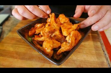 Buffalo Cauliflower Wings - wfpb no oil recipe - healthy recipe channel - cook with me