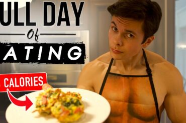 What I Eat in a Day 3,000 Calories: Upper Body Workout + Healthy Recipes