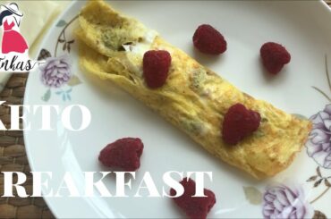 Keto Omelette|Keto Breakfast recipe |Keto Recipe Indian style |Weightloss recipes|High Fat low crabs