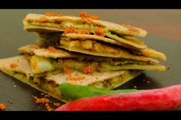 healthy breakfast recipe | evening snacks  | healthy snacks recipe  | Vadapav quesadilla recipe