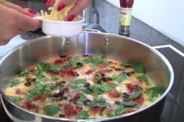 Diet Recipe - Delicious Healthy Omelette that Jamie Oliver would be proud of by Niki ConikiTV