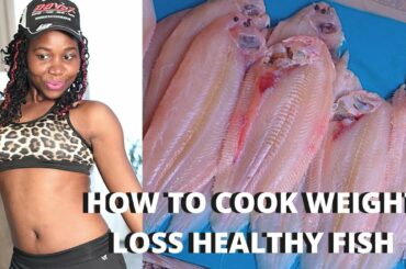 HOW TO MAKE WEIGHT LOSS HEALTHY FISH  FAST AND SIMPLE RECIPE (small Sole fish)