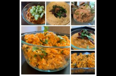 5 Roti Pachadi / Chutney recipes | Vegetarian | Healthy | Low Calorie | Easy to Make