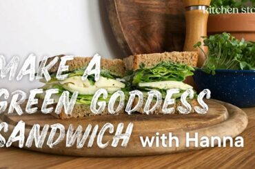 Green Goddess Sandwich | Step-by-Step Recipe for a healthy Sandwich