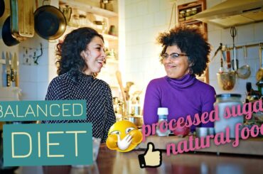 Talking about healthy foods with my mom (professional chef!)