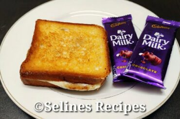 Quick Evening Snacks Recipe | Crispy&Tasty Chocolate Bread Sandwich|Lock down Recipes|Instant Snacks