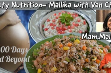 Tasty Nutrition with Mallika - Healthy Salad and Curd Rice with Quinoa - Healthy  Life All The Way