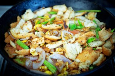 5 Minutes Instant Breakfast Recipe | Left Over Bread Recipe | Easy Healthy Breakfast Recipe