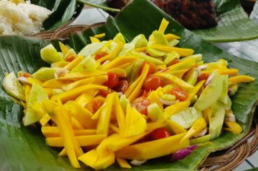 Mango and Cucumber Salad | Farm to Table Healthy Recipe | Asian Cooking