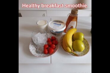 How to make Healthy Breakfast Smoothie At Home/Super HealthySmoothie@healthy recipes@smoothie recipe