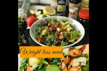 Healthy low calories salad recipe for weight loss /Easy diet plane for extreme weightloss/bestsalad
