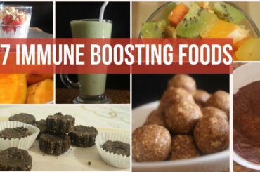 7 Immune Booster Food Recipes | 7 Healthy Snacks Recipes For Kids | Immune Boosting Foods For Kids