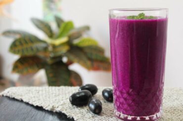 Jamun fruit juice | naaval pazham juice recipe | Healthy sugar control juice recipe