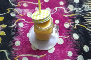 Fresh Cream Papaya Banana Smoothie || Healthy Recipe || By Resh Khan