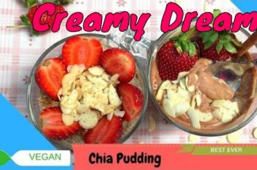 ONE MINUTE Chia Seed Pudding for Weight Loss | Creamiest | VEGAN Healthy Breakfast/Snack/Dessert