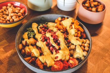 The Best Protein Nourish Bowl | Quinoa Grain Bowl Recipe | Meal Prep Idea