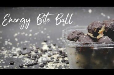 [Cinematic] No Bake Energy Ball Recipe | Healthy snack ball
