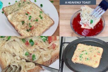 A Heavenly Toasted noodles,Quick easiest & healthy breakfast recipe by Trendz Entertainment