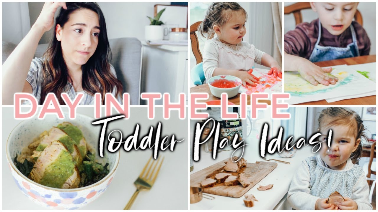 Toddler Activities + Easy Healthy Recipes! Day in the life of a stay at home mom 2020 Toddler Activities + Easy Healthy Recipes! Day in the life of a stay at home mom 2020
