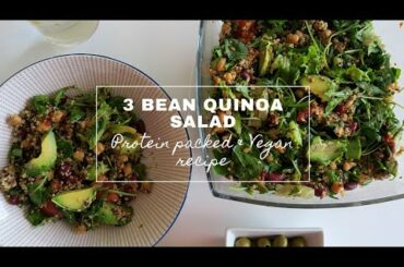 Healthy Salad | Beans Salad | Quinoa Salad |  VEGAN SALAD | Protein-Packed | Healthy Recipe