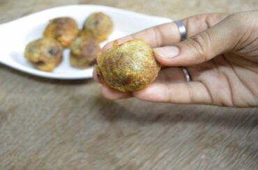 Rajma Stuffed Fried Sweet Balls | Red Bean Fritters Healthy Snack Recipe | Flavours Of Eden (Ep: 59)