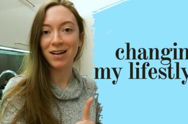 CHANGING TO A HEALTHY LIFESTYLE | Gluten Free Healthy Recipes || Healthy Habits I Am Trying | VLOG