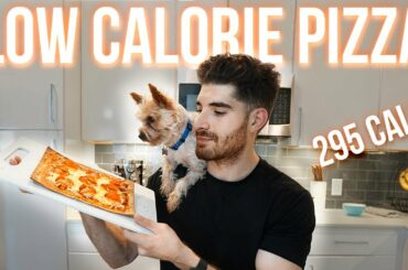 Delicious LOW CALORIE Pepperoni Pizza - The Low Fat High Protein Pizza Recipe