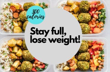 300 CALORIE MEAL IDEAS FOR WEIGHTLOSE - LOW CALORIE MEALS