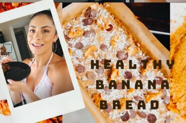 YUMMY HEALTHY BANANA BREAD RECIPE | Gluten Free, Refined Sugar Free & Heathy|