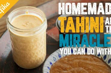 How to Make Tahini at Home | Healthy Alternative Recipes to Nutella, Cheese, Salad Dressing & Dip