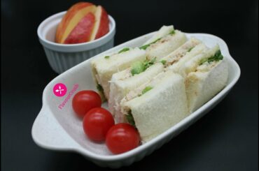 Easy Tuna Sandwich | Healthy Breakfast | ENG SUB | FlavourCrush