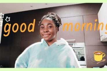 chatty morning routine summer 2020: skincare routine + healthy breakfast recipe (vegan)