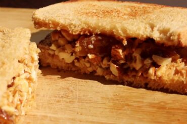 Healthy sandwich for weight loss / DryFruit sandwich.