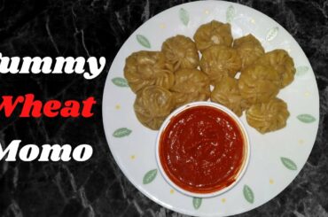 Wheat Momos Recipe | Veg Momos | Atta Momo | Healthy Snack Recipe | Momo Chutney