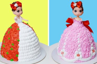 10+ Beautiful Princess Cake Design Ideas | Easy Birthday Cake Recipes for Baby Girls